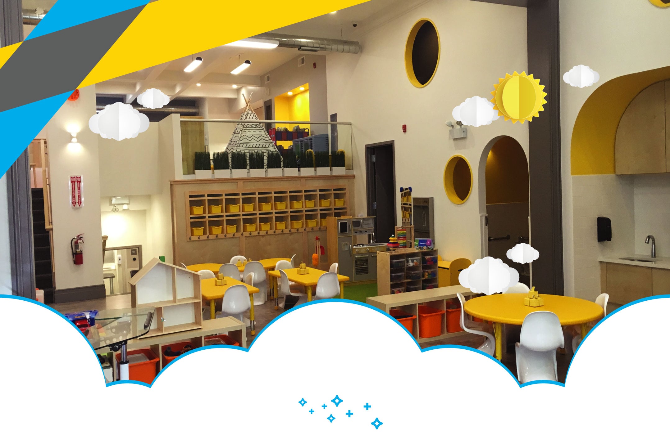 A bright Butler Children’s Prep classroom